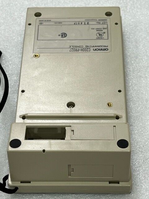 Omron C200H-PR027 PLC Programming Console Used | eBay Omron C200H-PR027 PLC Programming Console Used | eBay