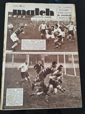 MATCH L'INTRAN N° 432 - 20 novembre 1934 / stade de