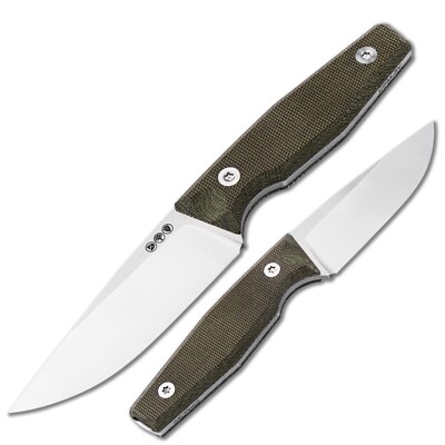 BOKER Daily Knives AK4 Fixed Knife 3.86'' CPM-3V Blade Micarta Outdoor - 121511