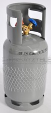 Kältemittelflasche, Recyclingflasche, Leerflasche 12,5L mit Doppelventil 1/4 SAE