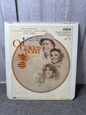 On Golden Pond RCA SelectaVision VideoDisc Movie CED