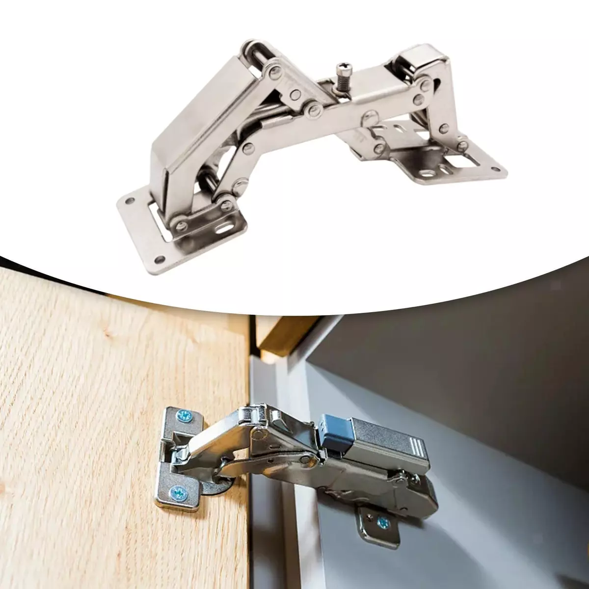Kitchen sale unit hinges