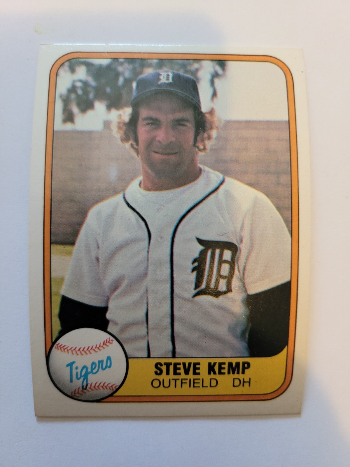 1981 FLEER STEVE KEMP #459 NM
