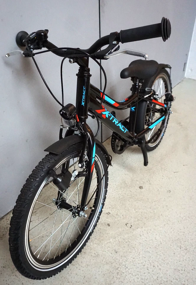 X-Tract Curve 1824 Fahrrad Kinderrad Kinderfahrrad 20 Zoll schwarz Top (A24-221 - Bild 2 von 4