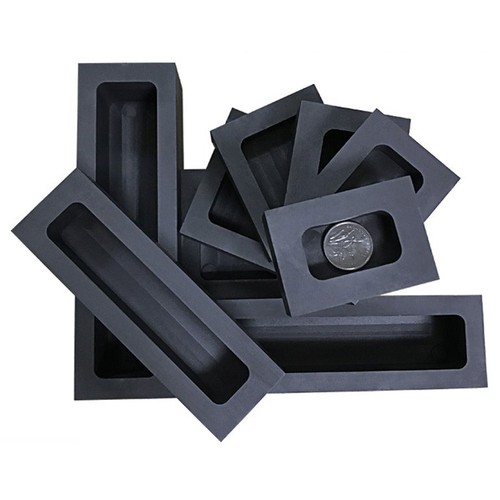 Crucible Graphite Ingot Mold Silver Gold Melting Casting Refining