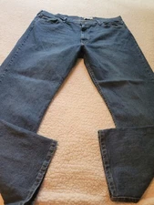 Mens Sz 40 X 30 Wrangler Relaxed Fit Stretch Denim Jeans EUC!!!!