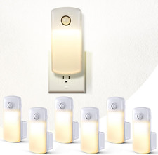 6 Pack Emergency Power Failure Night Lights, Motion Sensor Night Light, Automati