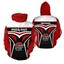 Pizza Hut Hoodie, Personalized Pizza 3D HOODIE All Over Print Us Size Best Price