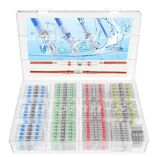 1000-50pcs Waterproof Solder Seal Heat Shrink Wire Butt Terminals Connectors kit