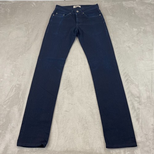 Naked & Famous Jeans Men 28x33 Indigo 12oz Japanese Selvedge Denim Tapered Fit