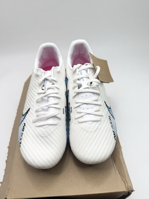 Nike Mercurial Vapor 15 Academy FG/MG White Blue Pink Men 5.5 Wmn