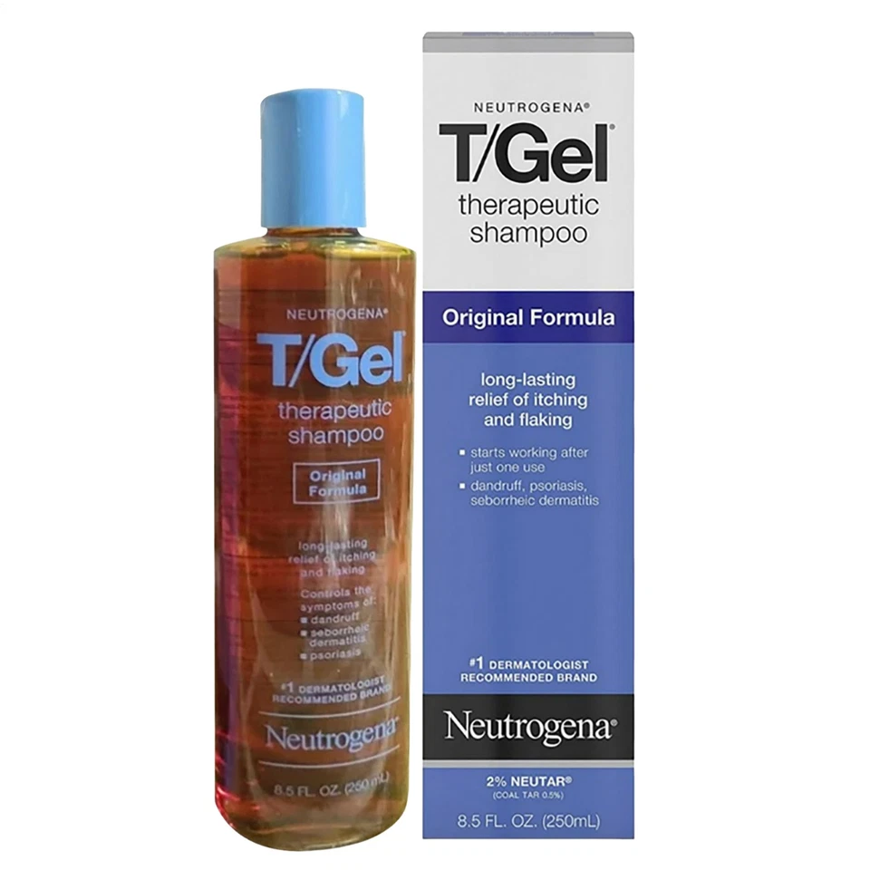 Neutrogena T-Gel Therapeutic Shampoo Instant Treatment 8.5 Fl Oz New Sealed Box - Image 3 of 4