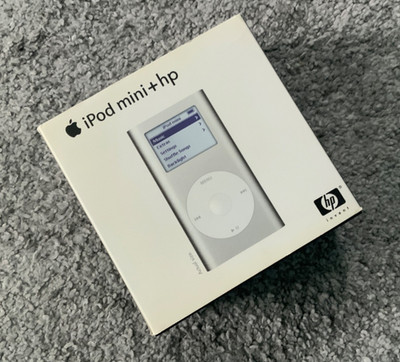 Apple iPod Mini + HP 2nd Gen 4GB Silver UNIQUE ref..HP | eBay