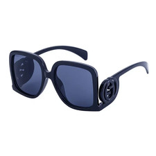 Unique Style Oversized Fashion Lady Sunglasses Plastic Frame Sun Glasses Women L