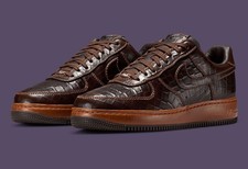 AF1 Low 'Fauna Brown Croc' Croc Leather II7090-222 Men's Size US 7-12