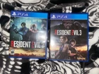 Resident Evil 2 and 3 PlayStation 4. Compatible Used