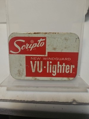 Vintage SCRIPTO-VU-LIGHTER Box-Box only!