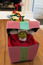 VERY RARE Dr. Seuss GRINCH IN THE BOX Jack in the Box VINTAGE 2000 Present READ!