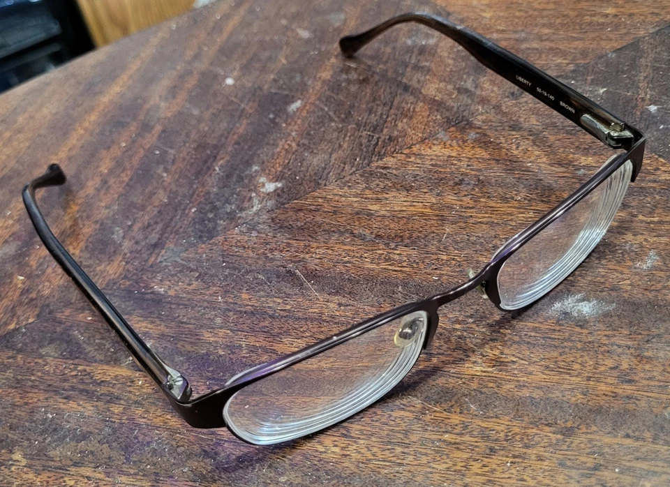 Gafas, monturas, marrones, 52-19-140, metal Lucky Brand Foto 4 de 4