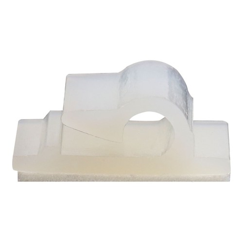 50PCS Double-sided Tape Fixed Wire Plastic Cable Fixing Clips Self Adhesive - 第 4/12 張圖片