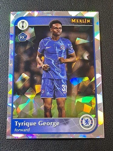 2024-25 Topps Merlin UEFA - Tyrique George #39 (RC) Atomic Refractor