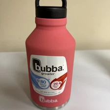 New Bubba 64 oz. Vacuum Insulated Stainless Steel Rubberized Wide Mouth Growler