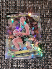 2025 Panini WNBA Prizm Sue Bird Silver Cracked Ice Prizm #38 Seattle Storm 