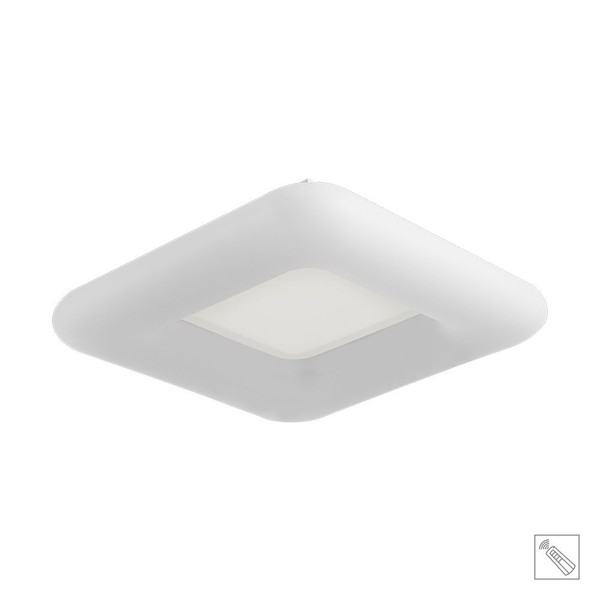 Weiß Matt Moderne Deckenlampe Deckenleuchte 2700K-6500K 2400Lm 24W/LED-image