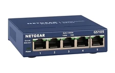 NETGEAR 5-Port Gigabit Ethernet Unmanaged Switch (GS105NA)