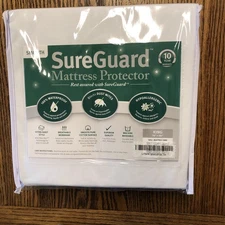 SureGuard King Size Mattress Protector - 100% Waterproof Hypoallergenic NEW !!!