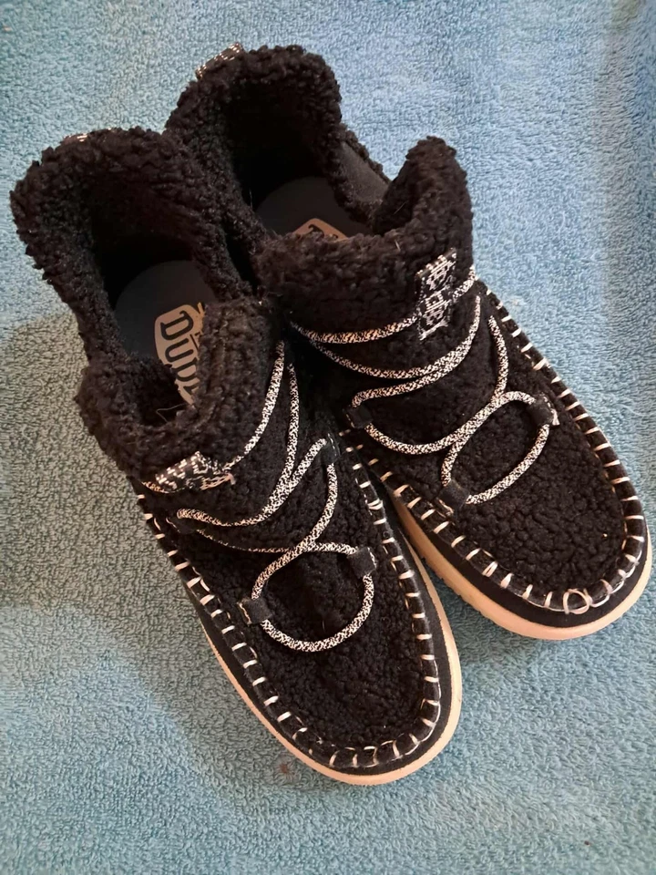 Hey чувак замши Camden уютные туфли женщин sz8 - Изображение 2 из 4