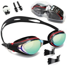Swim Goggles for ShortSighted  NearSighted  AntiFog UV Protection