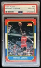 1986-87 Fleer Michael Jordan Rookie RC #57 Bulls PSA 8
