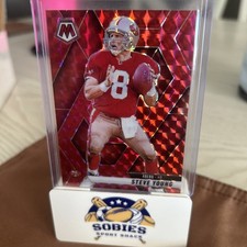 2025 Panini Mosaic - Steve Young #10 Red Prizm