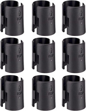 Wire Shelf Clips,18-Packs Wire Shelving Shelf Lock Clips for 1" Post- Shelving S