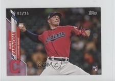 2020 Topps Mini Pink /25 James Karinchak #380 qw7