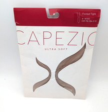 Girls Capezio ultra soft footed tight 1915C fits size 8-12 Caramel