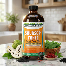 2 Bottles Soursop Regular Immune Support Bitters 16 oz