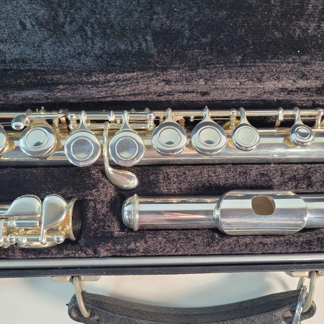 Vito 113 II Silver Flute with Case, Open Hole Keys, Used | eBay Vito 113 II Silver Flute with Case, Open Hole Keys, Used | eBay