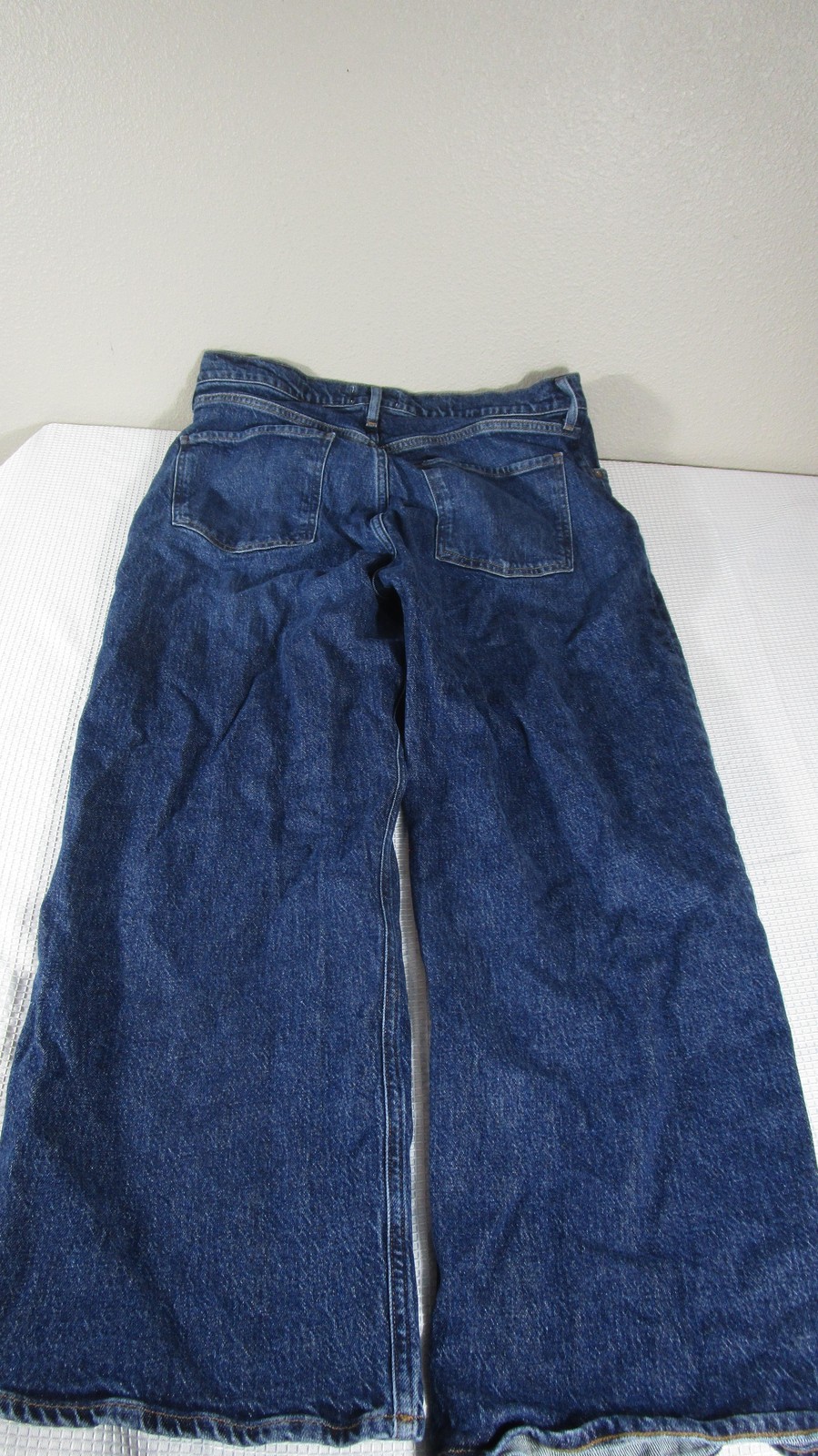 AGOLDE Jeans Mens 32x30 Blue Dark Wash Wide Leg Denim Baggy Relaxed Fit Casual