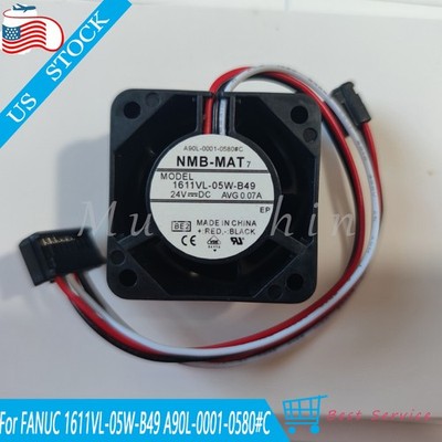New For FANUC 1611VL-05W-B49 NMB A90L-0001-0580#C cooling Fan 24VDC 0.07A 3-pin