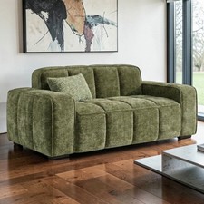 Paris Sofa Olive 2 Seater Free Delivery