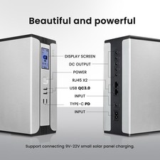 UPS Battery Backup PC Surge Protector 30000mAh Uninterruptible Power Supplies