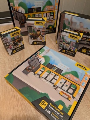 EDEKA Blockz Komplett Set (Filiale Ist 2x dabei) NEU & OVP Kostenloser Versand!!