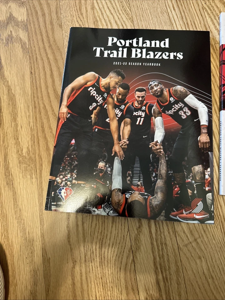 Portland Trail Blazers Official Yearbooks 2020-21 & 2021-22 - Image 2 of 3