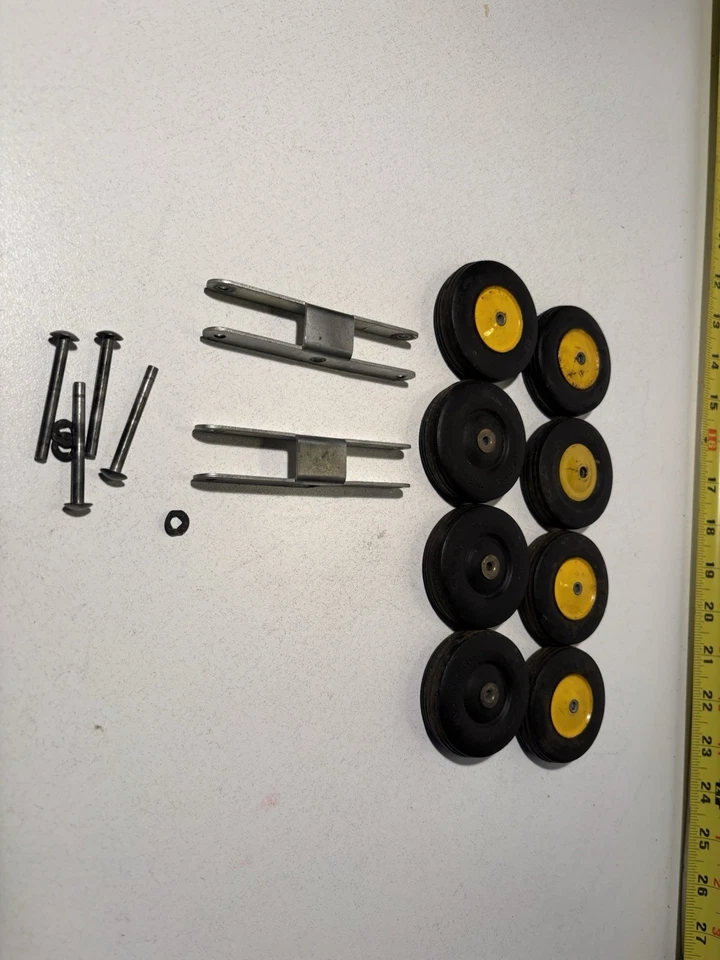 Nylint Tournahauler Const Equipment Heavy Hauler -LOWBOY TIRES & BOGY ASSEMBLY - Image 4 of 4