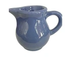 Vtg Homer Laughlin Harlequin Fiesta Individual Toy Creamer Mauve Blue HTF