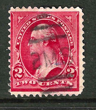 ERROR Bureau 2MS (Not RMS Railroad) Fancy Cancel 2 Cent  Washington 1894 US 9B54