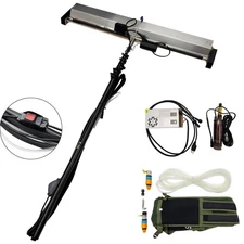 110V Electric Automatic Solar Panel Cleaning Roller Brush Outdoor Window Cleaner