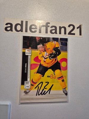 DEL 12-13 2012-2013 SIGNIERT DEB Denis Reul Adler Mannheim